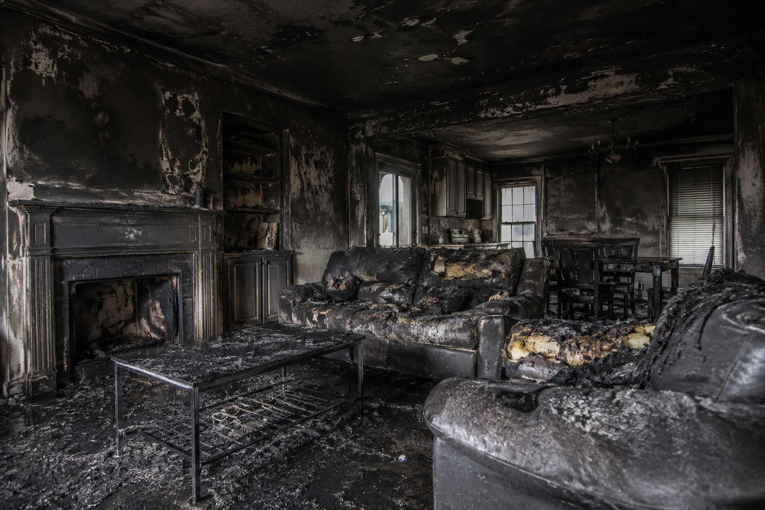 fire and smoke damage restoration Arlington TX