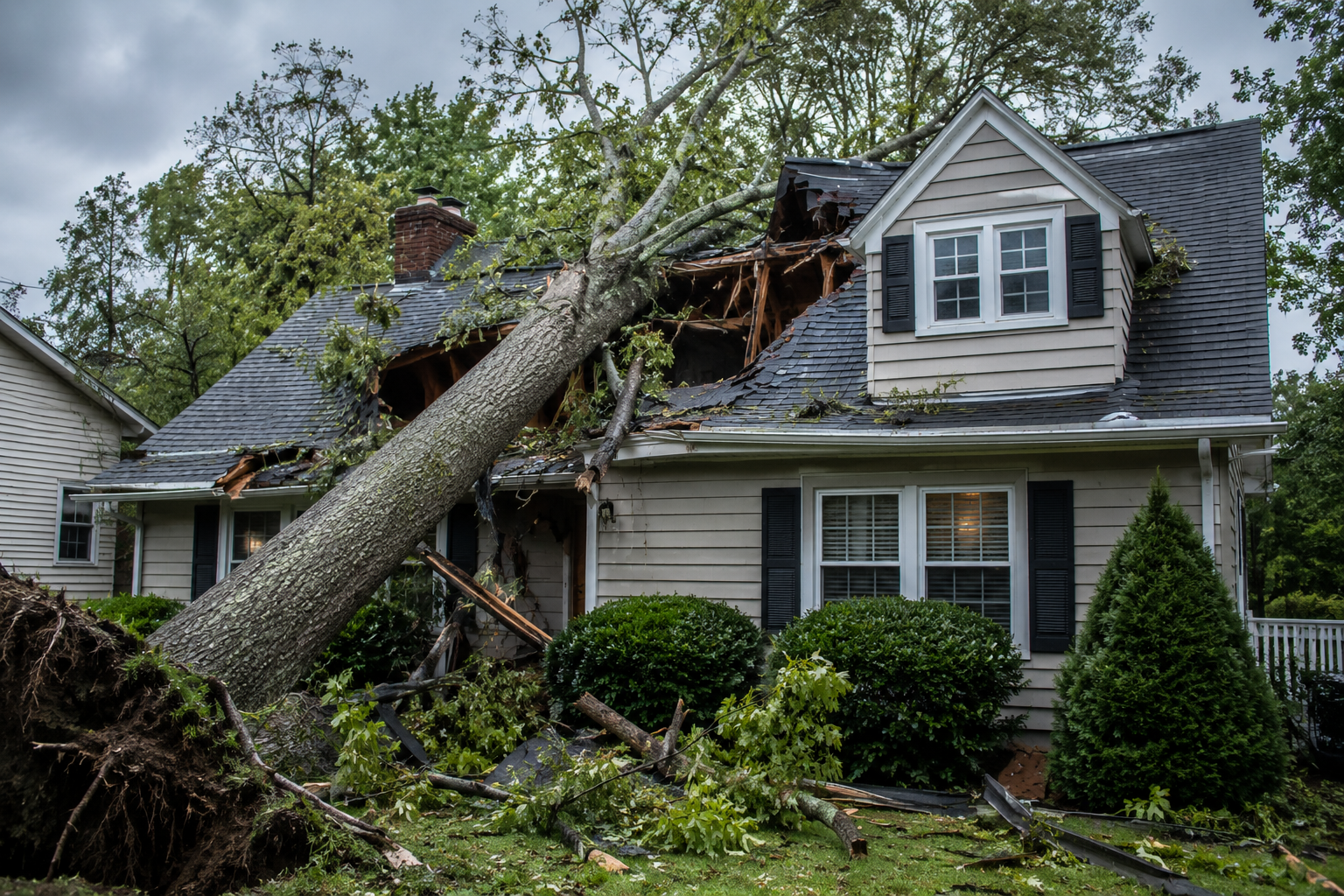 storm damage restoration Arlington TX